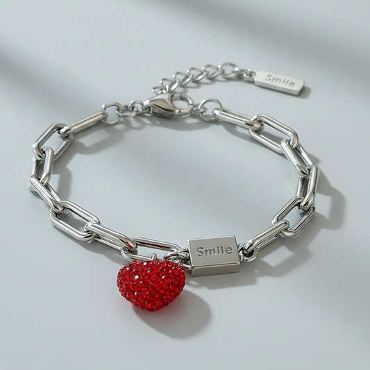 Pulsera de Plata 925 - Campo de fresas