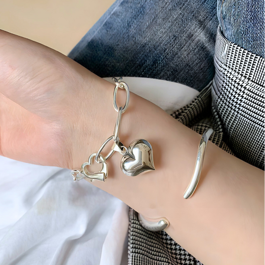 Pulsera de Plata 925 - Love Strong