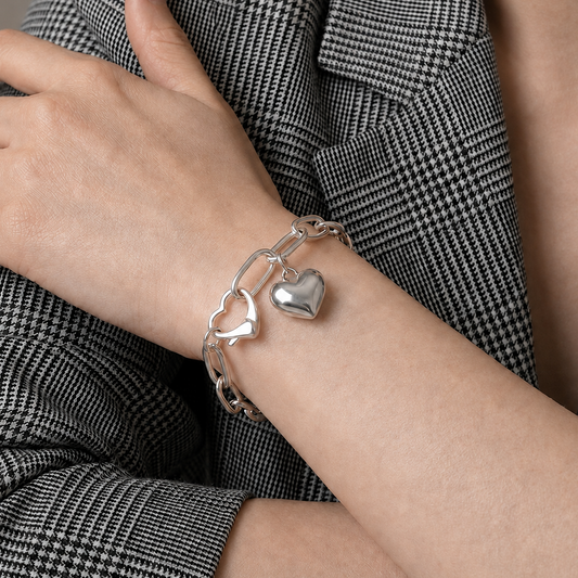 Pulsera de Plata 925 - Love Strong