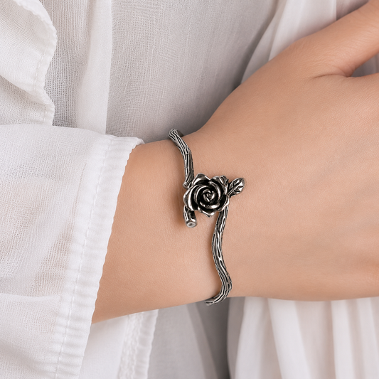 Pulsera de Plata 925 - Rosa Imperial