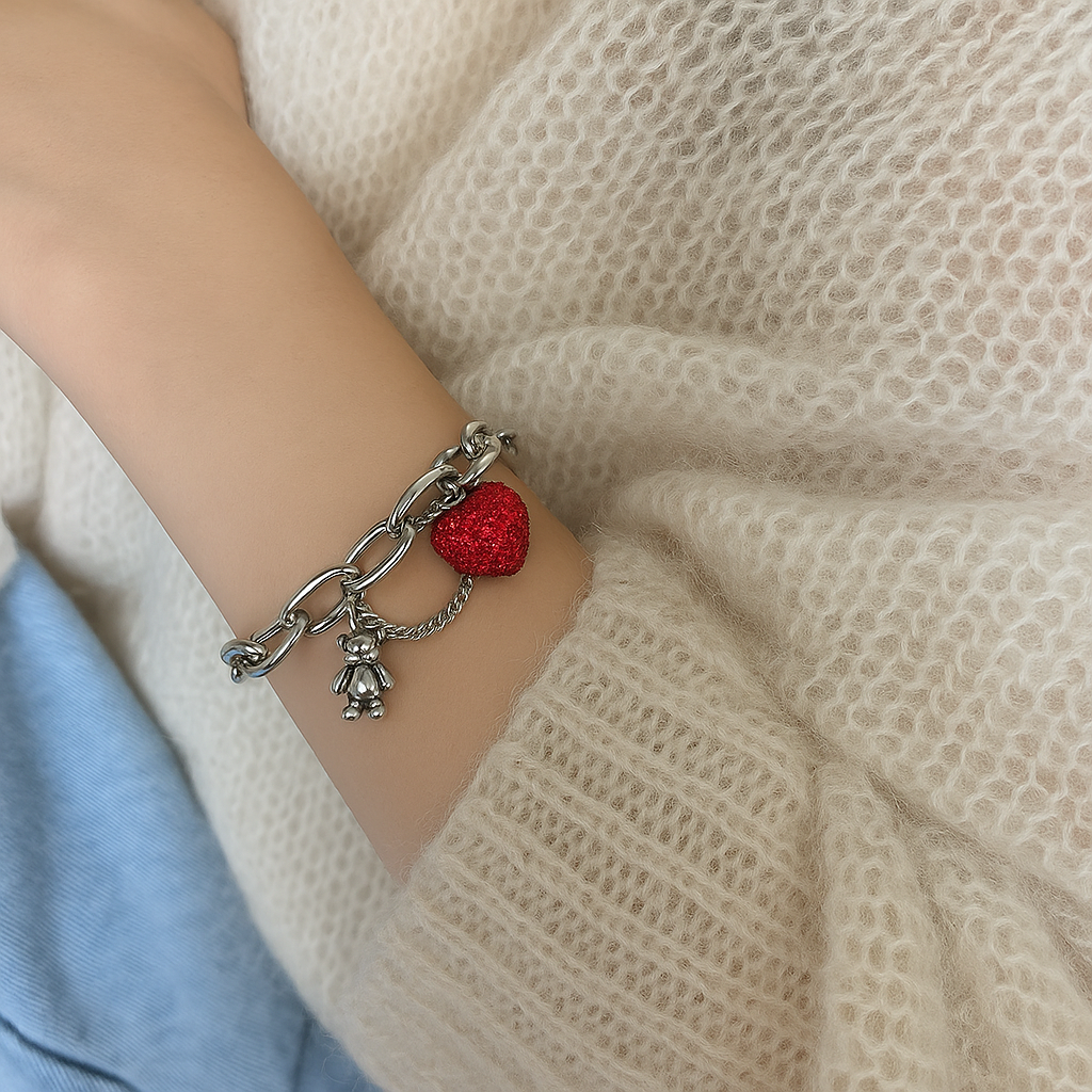 Pulsera de Plata 925 - Berry