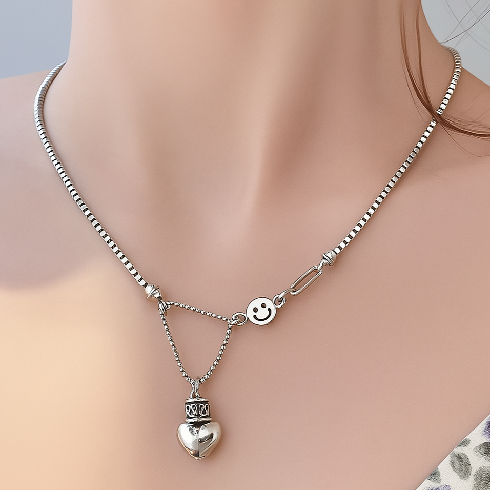 Collar de Plata 925 - Face