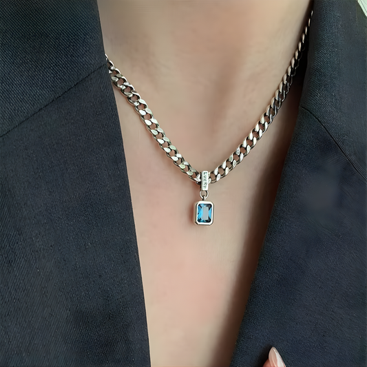 Collar de Plata 925 - Océano