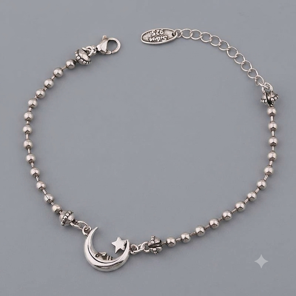 Pulsera de Plata 925 - Luna