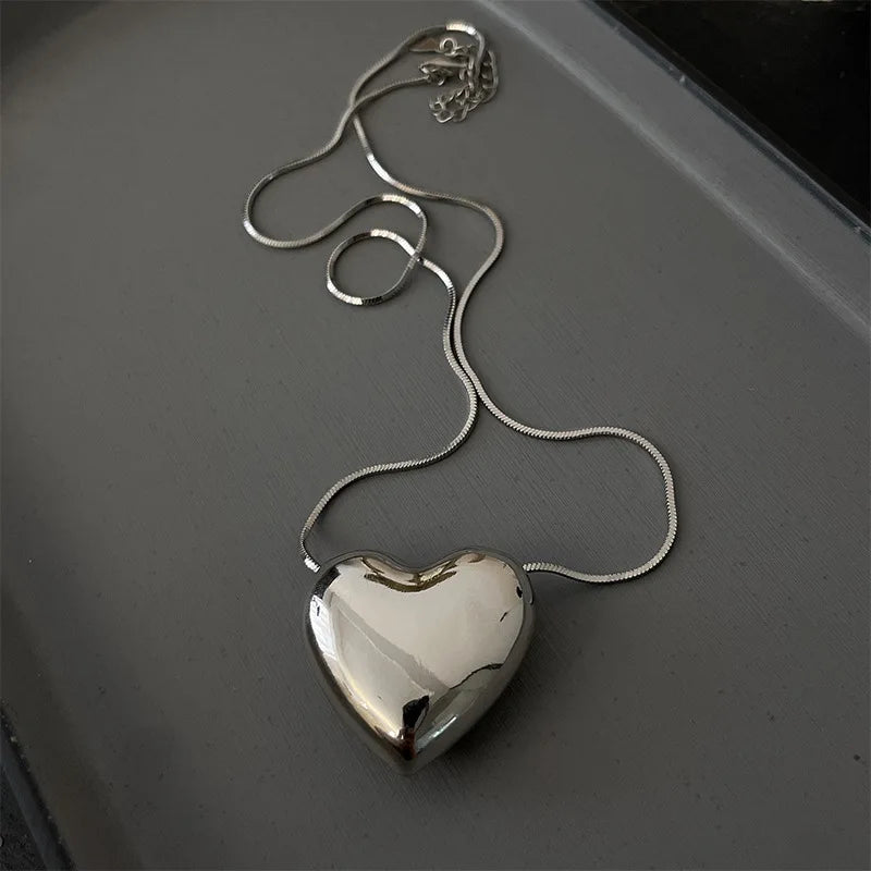 Collar de Plata 925 - Gran Corazon
