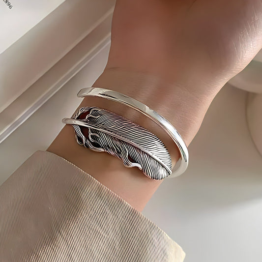 Pulsera de Plata 925 - Follaje