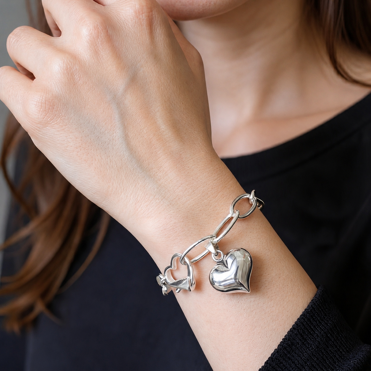 Pulsera de Plata 925 - Love Strong