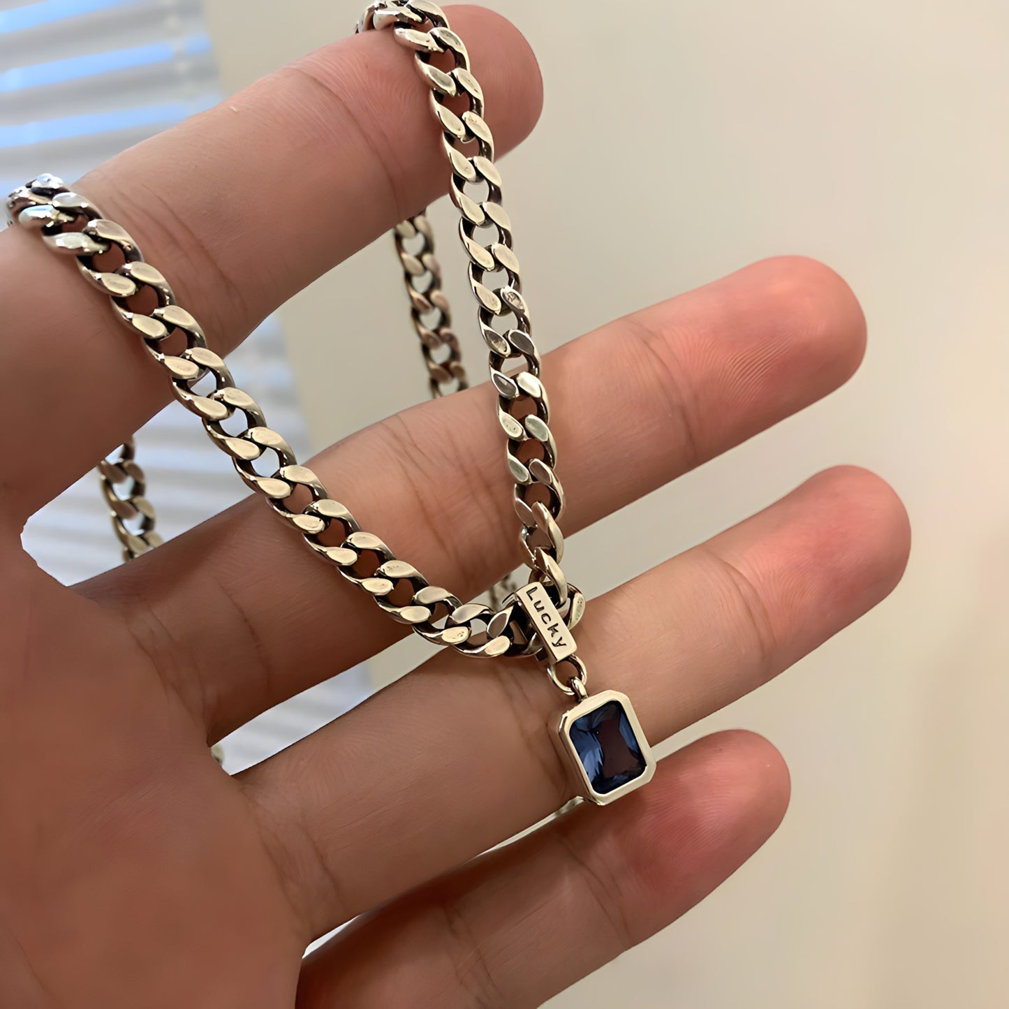 Collar de Plata 925 - Océano