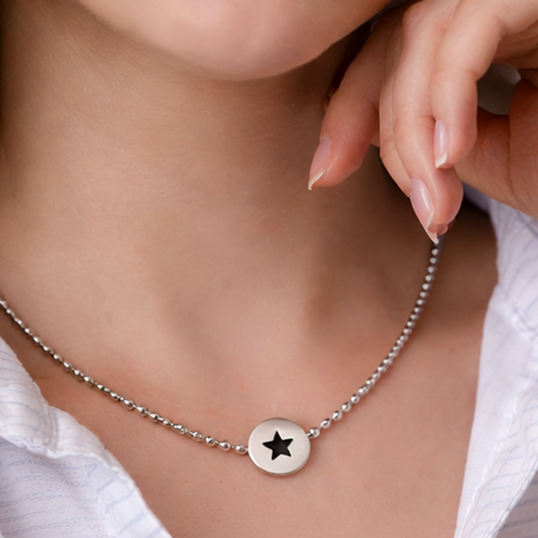 Collar de Plata 925 - Stone