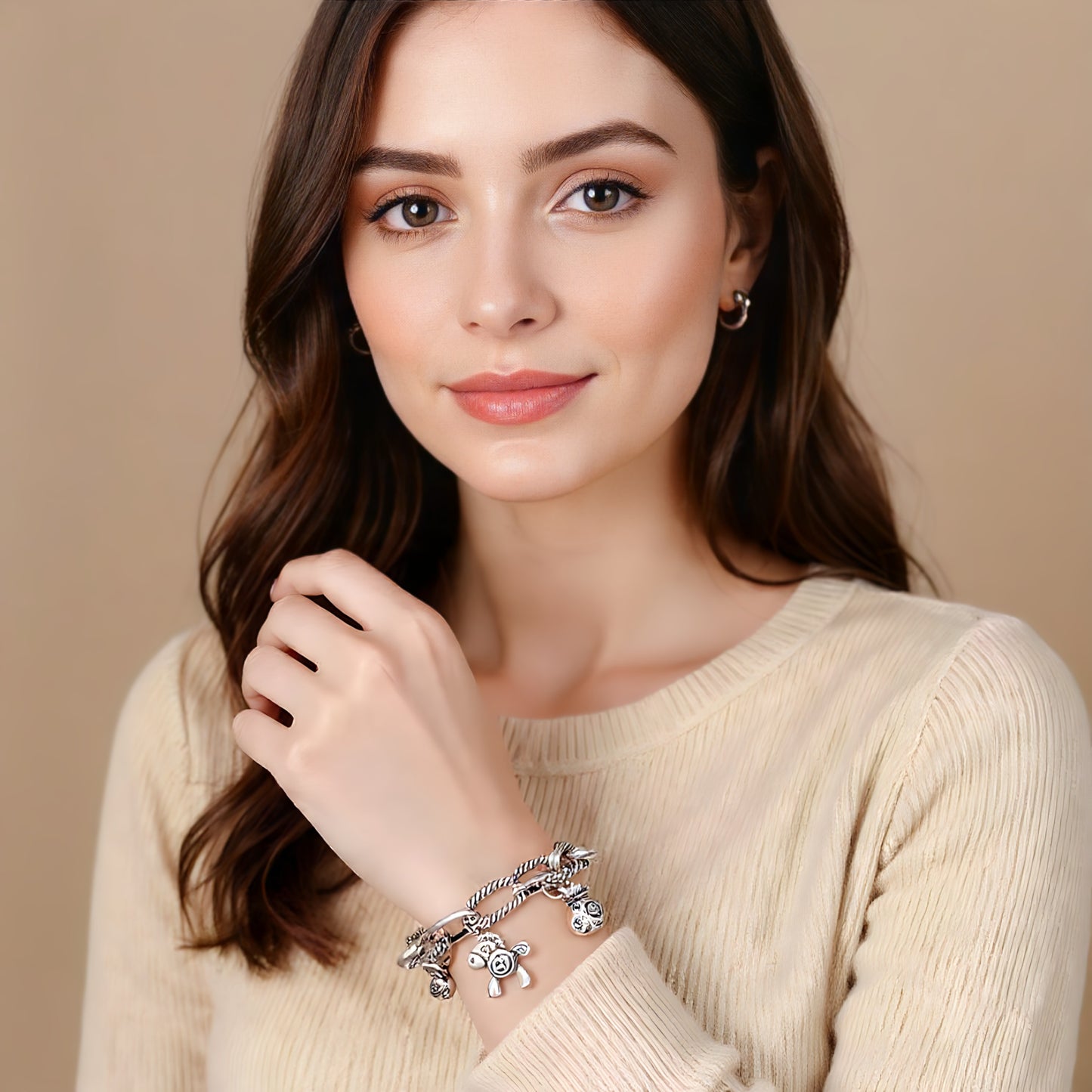 Pulsera de Plata 925 con colgantes - Acura
