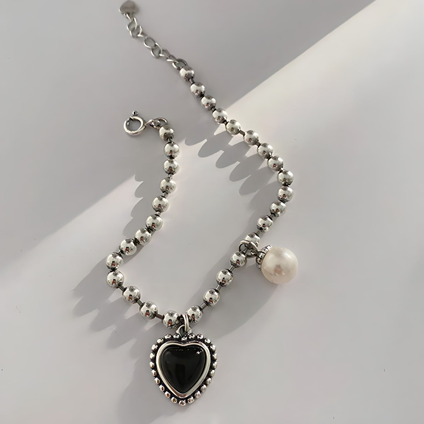 Pulsera de Plata 925 - Corazón fuerte