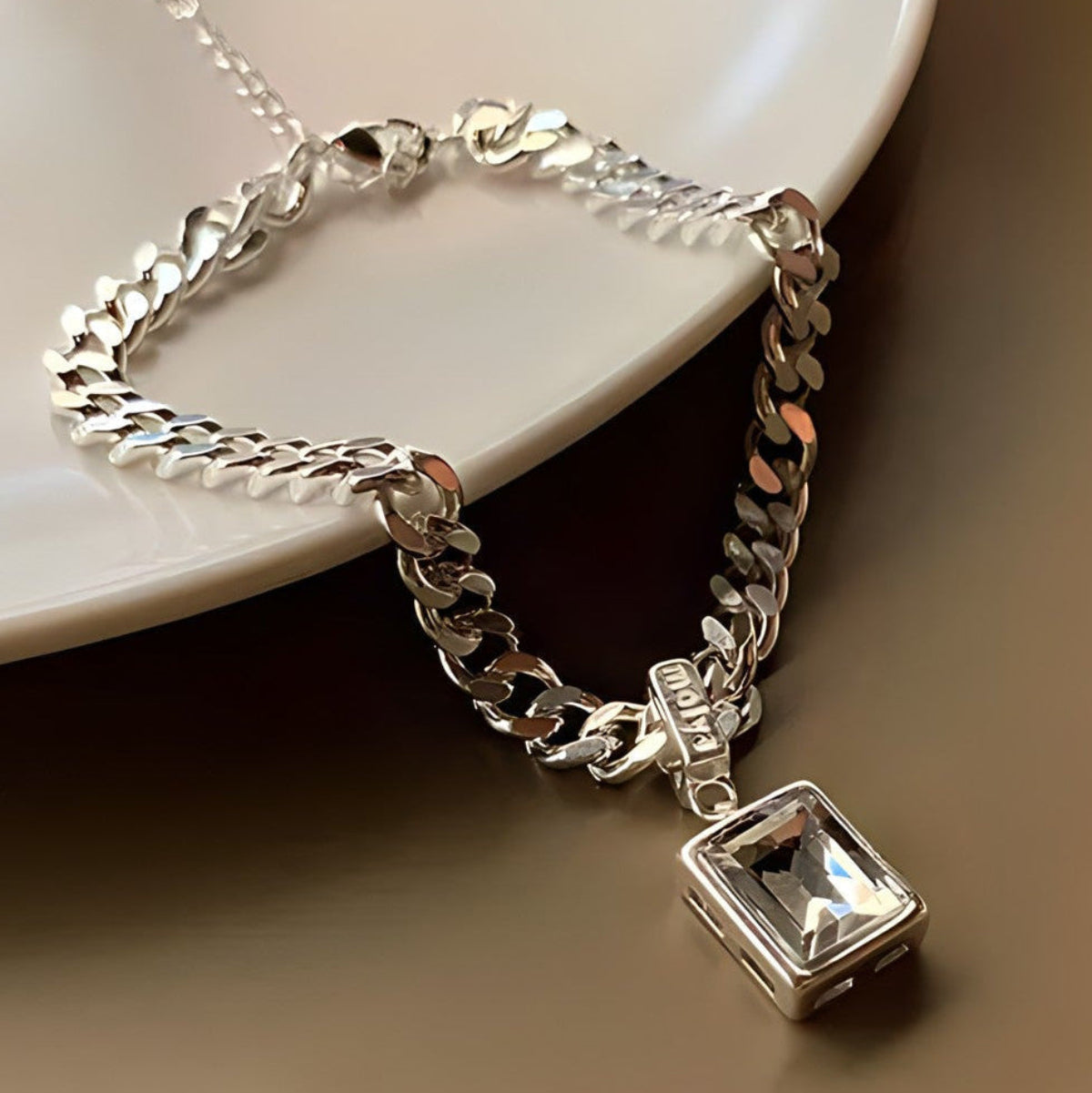 Pulsera de Plata 925 - Morganita