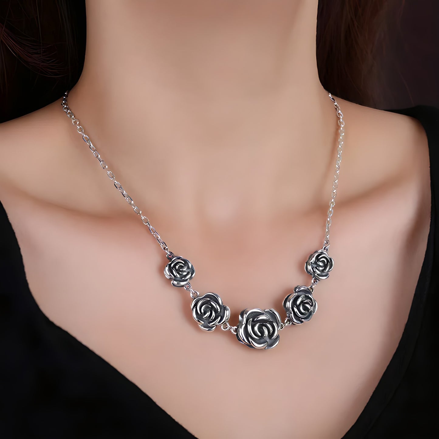 Collar de Plata 925 - Rosita