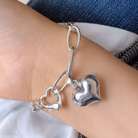 Pulsera de Plata 925 - Love Strong