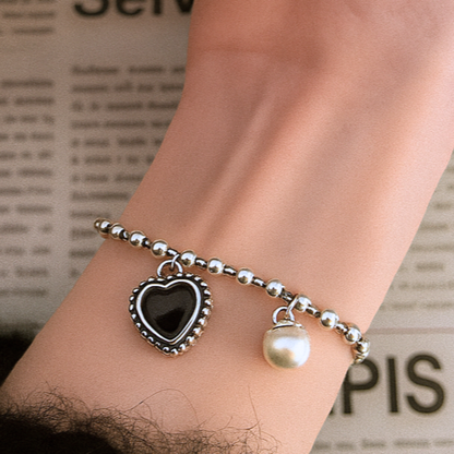 Pulsera de Plata 925 - Corazón fuerte