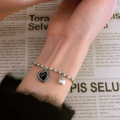 Pulsera de Plata 925 - Corazón fuerte