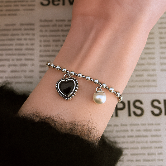 Pulsera de Plata 925 - Corazón fuerte