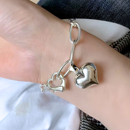 Pulsera de Plata 925 -  Love Strong