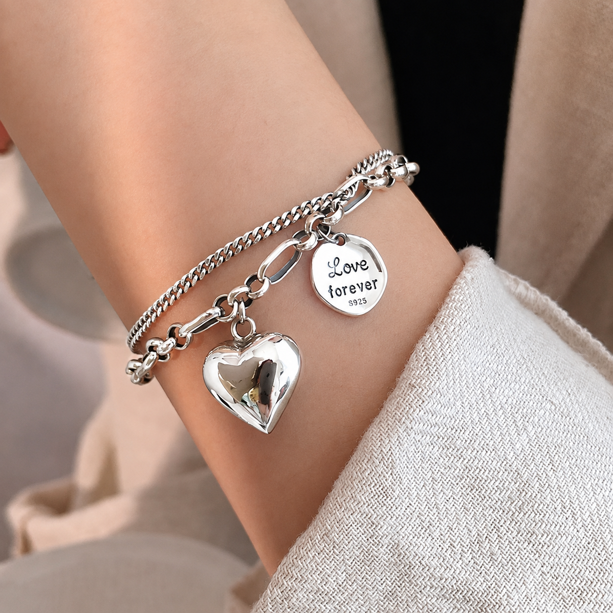 Pulsera de Plata 925 - Forever