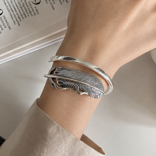 Pulsera de Plata 925 - Follaje