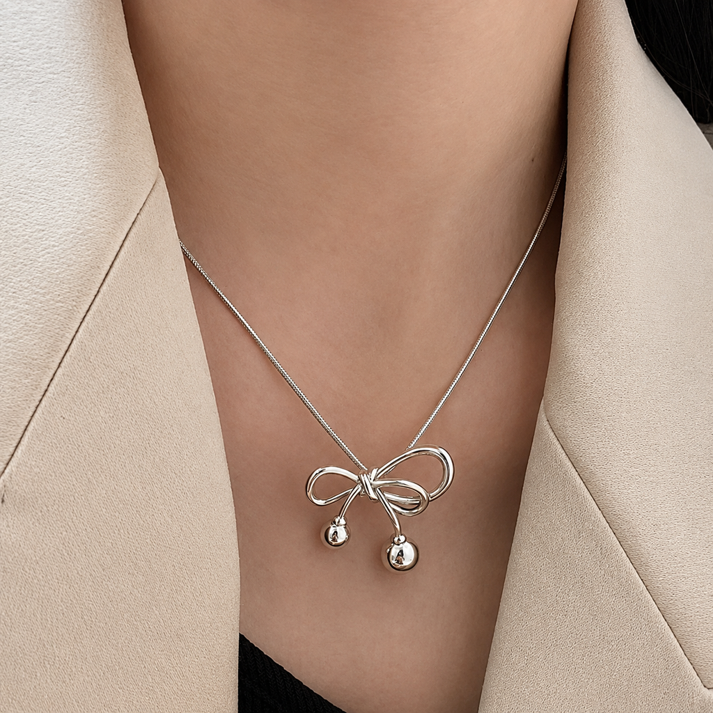 Collar de Plata 925 - Lazo