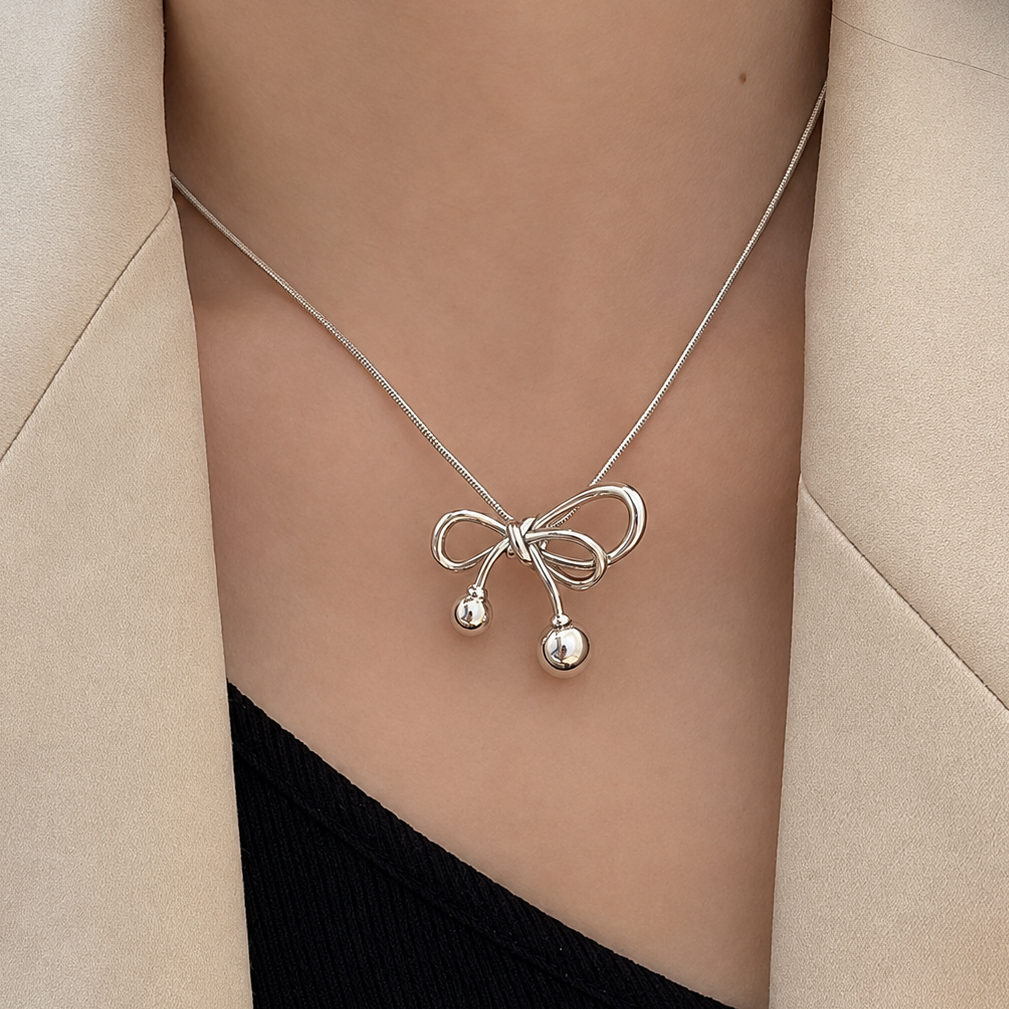 Collar de Plata 925 - Lazo