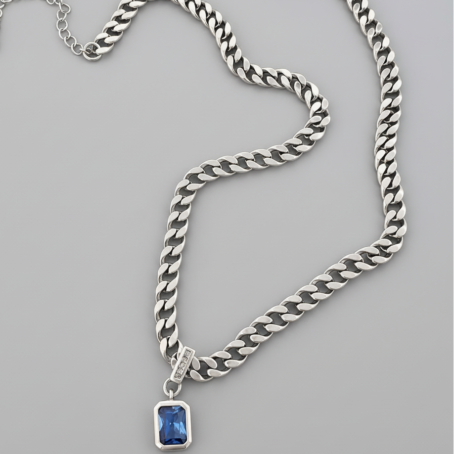 Collar de Plata 925 - Océano