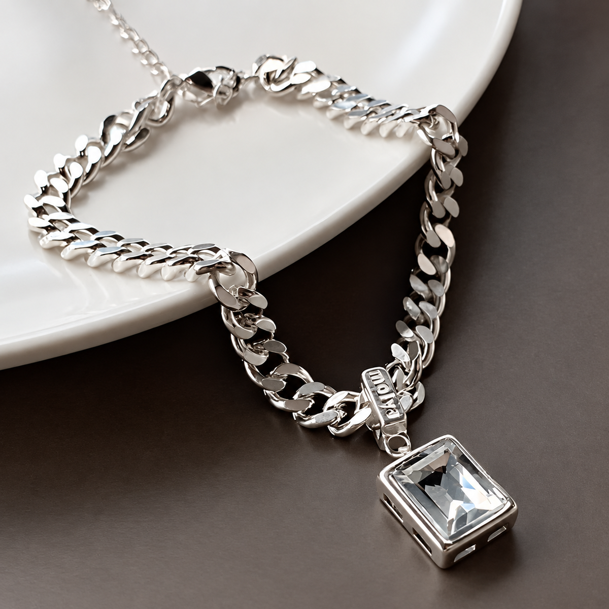 Pulsera de Plata 925 - Morganita
