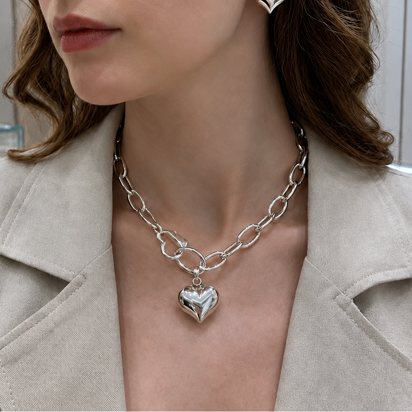 Collar de Plata 925 - Love Strong