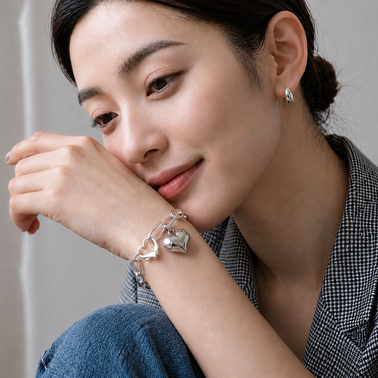 Pulsera de Plata 925 - Love Strong