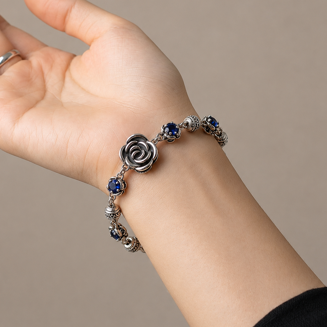 Pulsera de Plata 925 - Rosaria