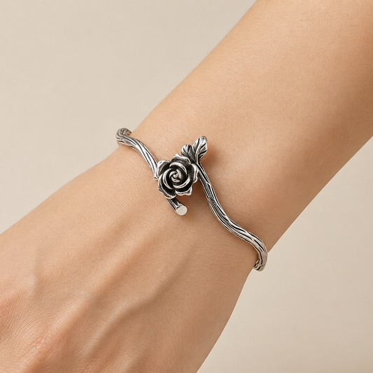 Pulsera de Plata 925 - Rosa Imperial