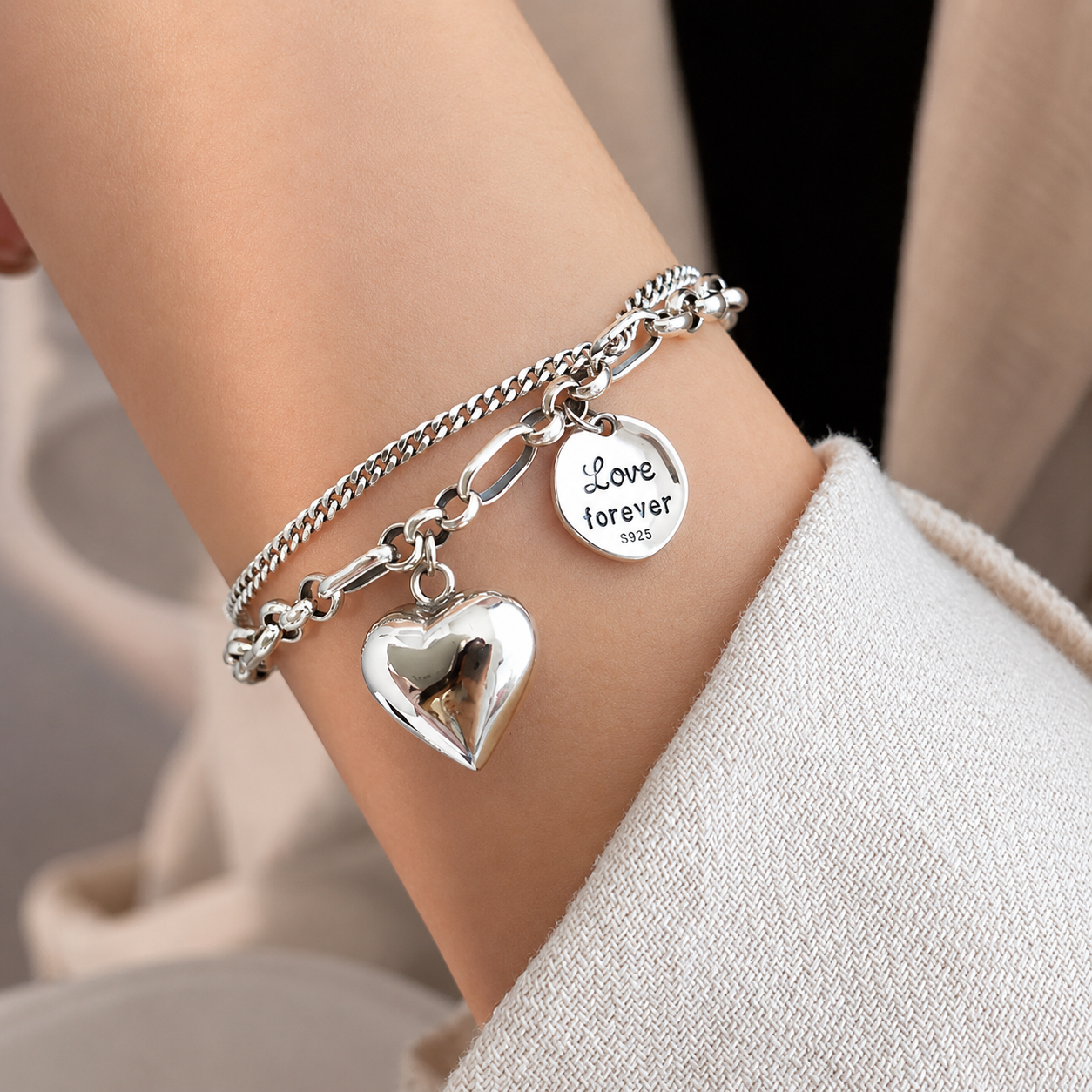 Pulsera de Plata 925 - Forever
