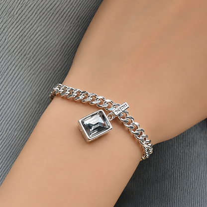 Pulsera de Plata 925 - Morganita