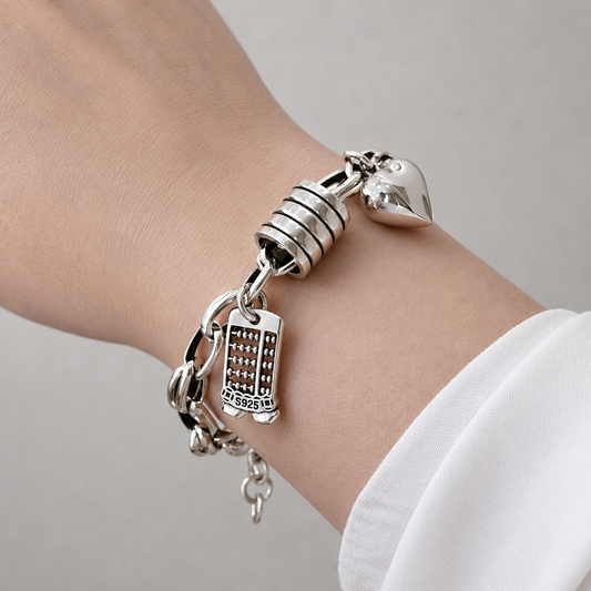 Pulsera de Plata 925 - Marina