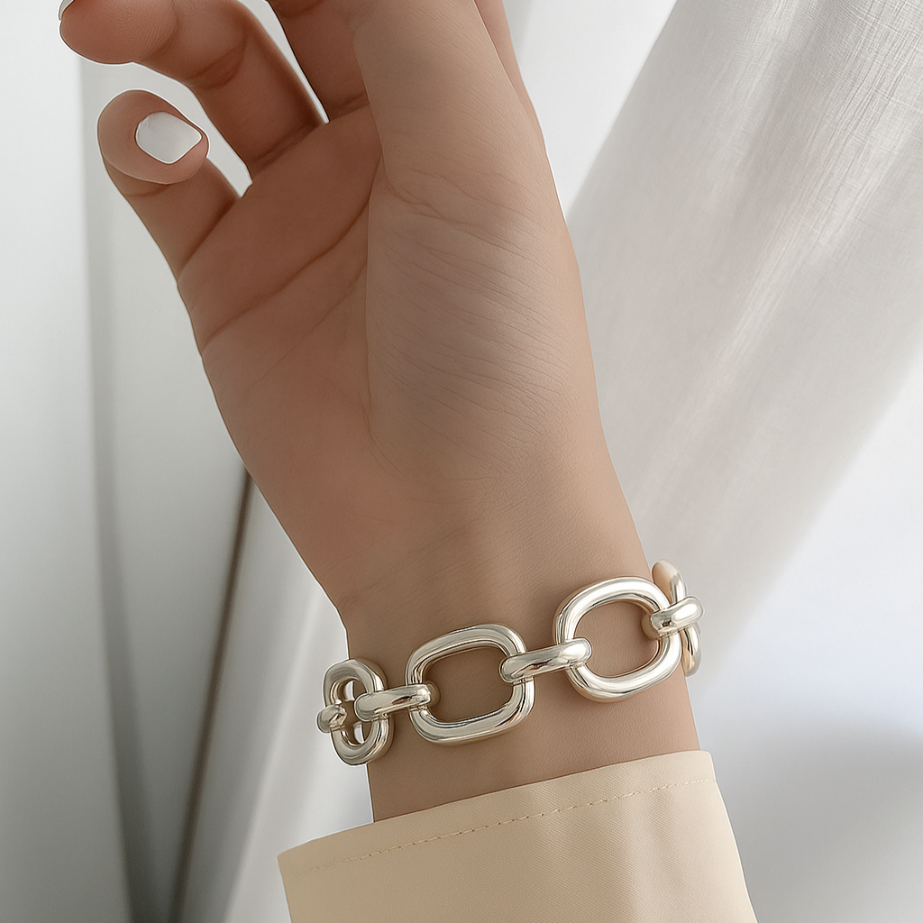 Pulsera de Plata 925 - Cadena