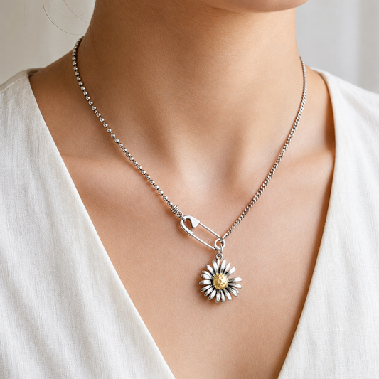 Collar de Plata 925 - Margarita
