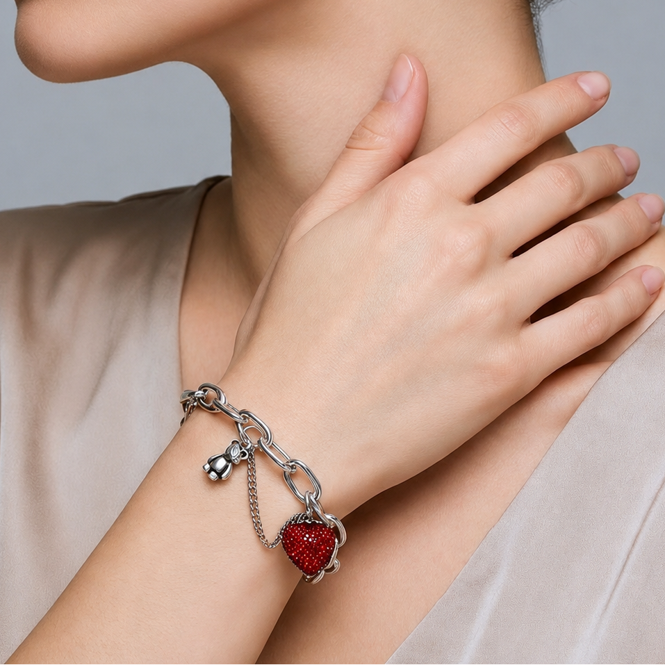 Pulsera de Plata 925 - Berry