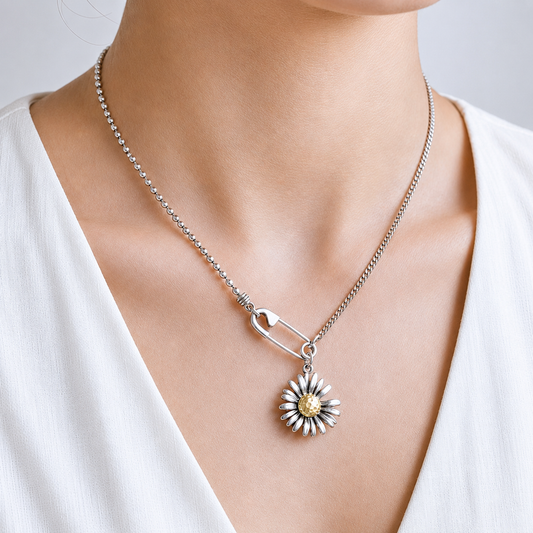 Collar de Plata 925 - Margarita
