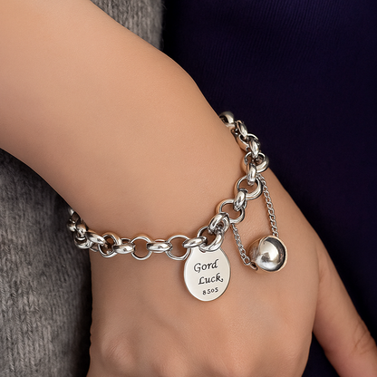 Pulsera de Plata 925 - Good luck