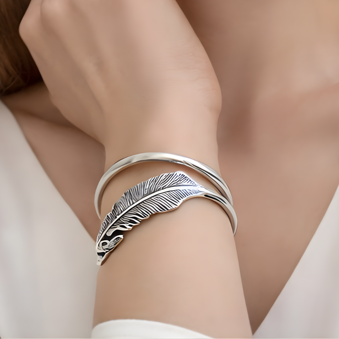 Pulsera de Plata 925 - Follaje