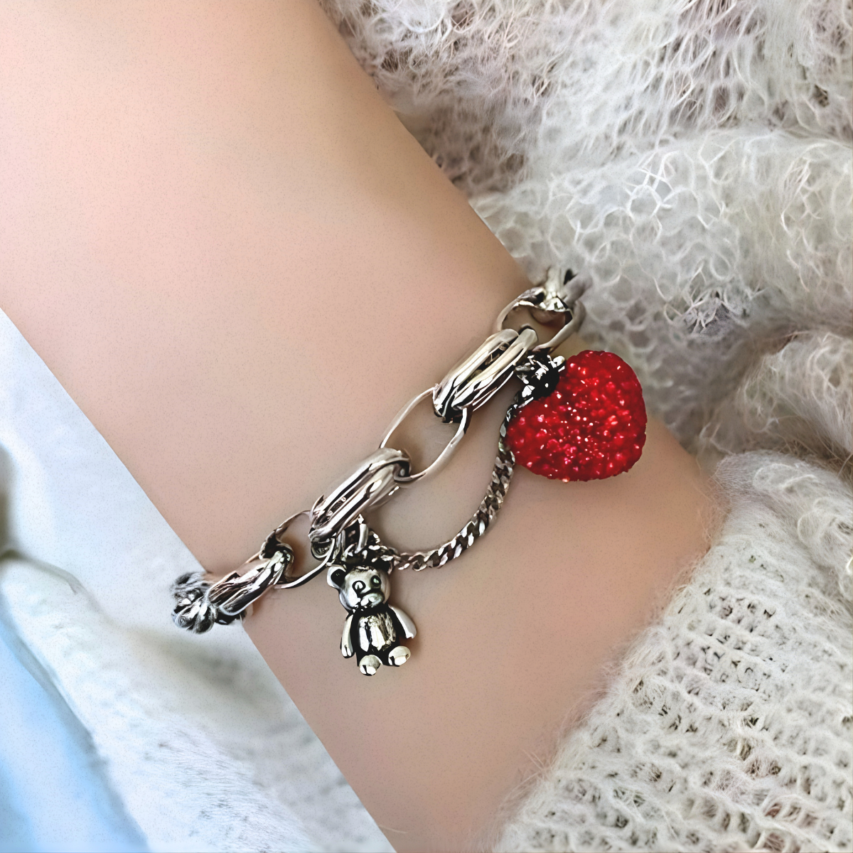 Pulsera de Plata 925 - Berry