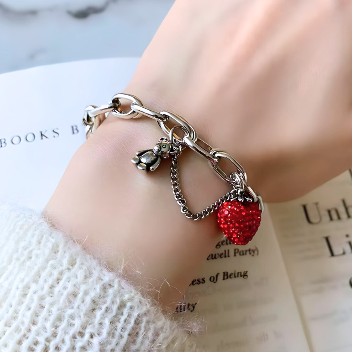 Pulsera de Plata 925 - Berry