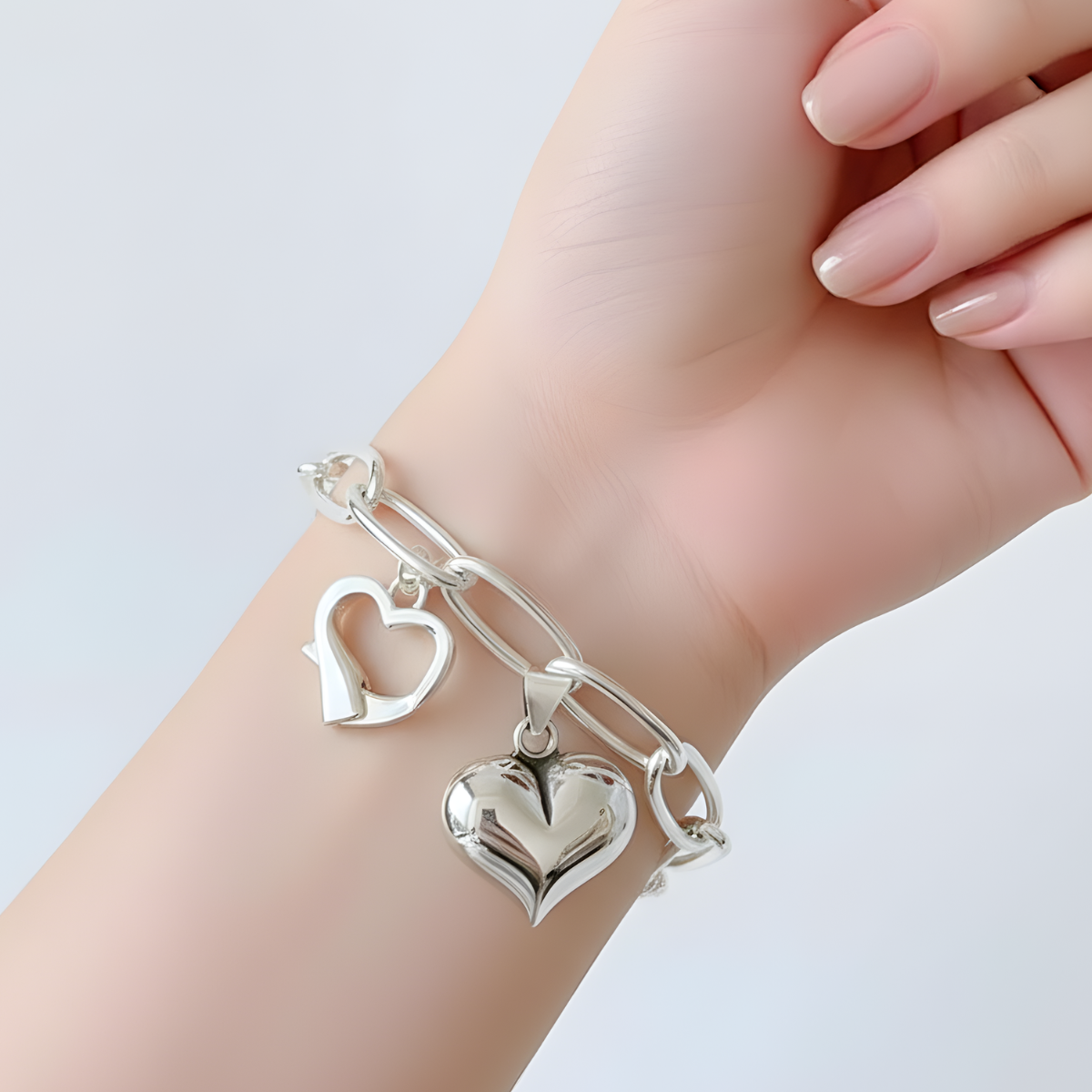 Pulsera de Plata 925 -  Love Strong