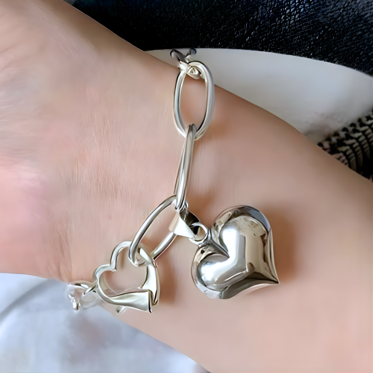 Pulsera de Plata 925 -  Love Strong