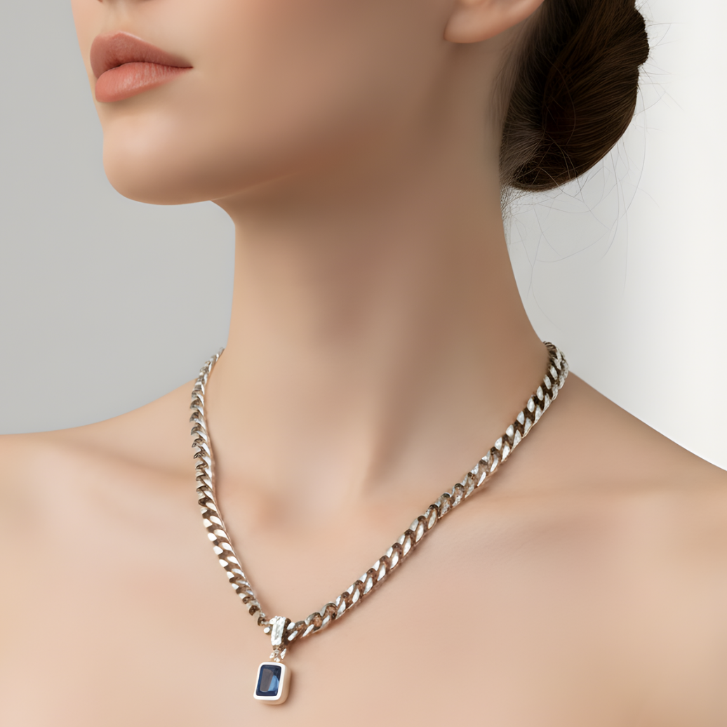 Collar de Plata 925 - Océano