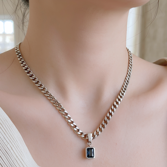 Collar de Plata 925 - Océano