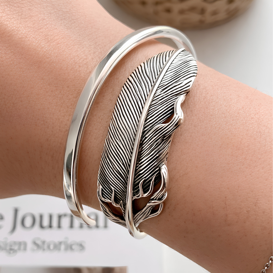 Pulsera de Plata 925 - Follaje