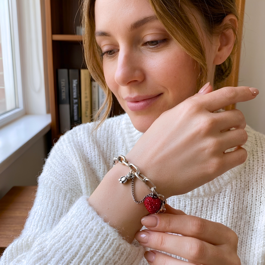 Pulsera de Plata 925 - Berry