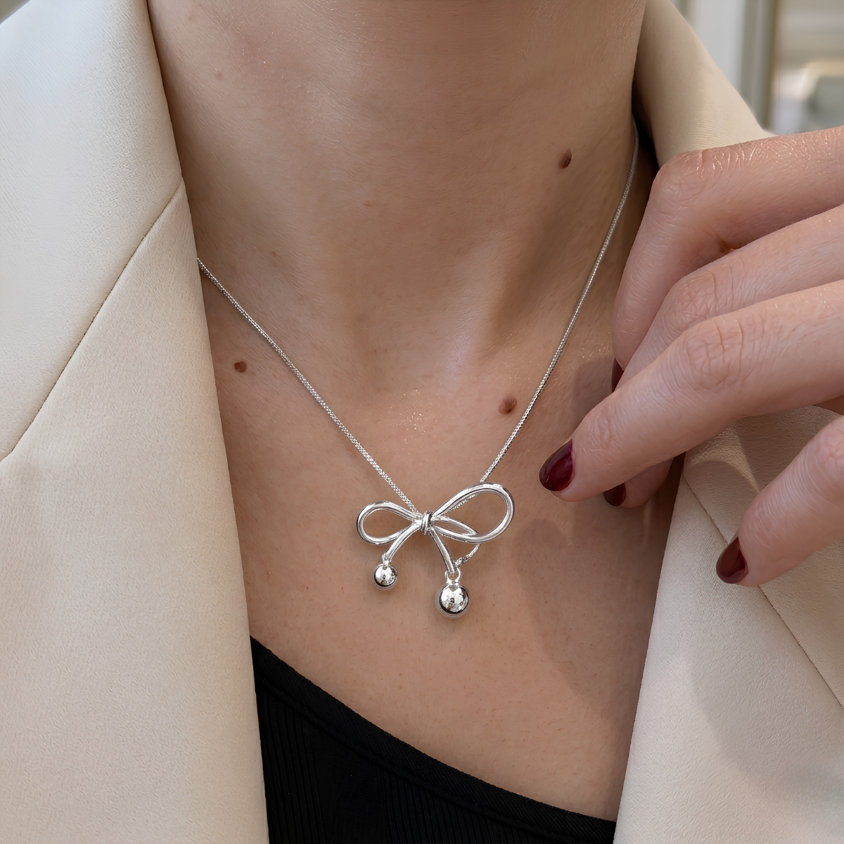 Collar de Plata 925 - Lazo